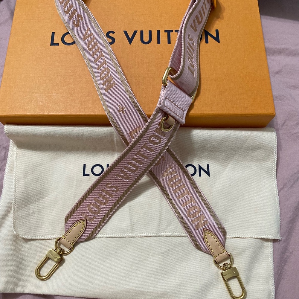 Lv pink strap SOLD